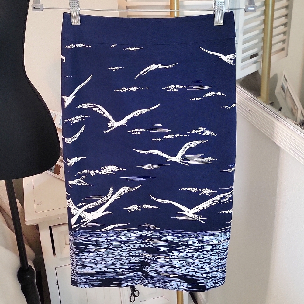 Maeve Shorebird Pencil Skirt - Picture 3 of 15